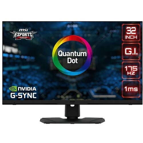 MSI Optix MPG321QRF QD 32 169 WQHD2560x1440IPS 1ms10001100M1400nit178178 2xHDMI 20b DP 14a USB-C 3xUSB 32 Gen1 Type-A USB 32 Gen1 10534100₽