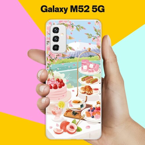 Силиконовый чехол на Samsung Galaxy M52 5G Завтрак / для Самсунг Галакси М52
