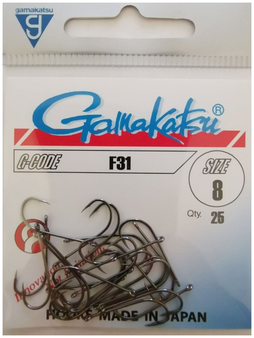 Крючок Gamakatsu Hook F31 №8