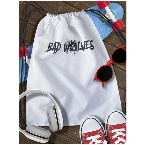 Мешок для сменной обуви Bad Wolves - 10249 мешок для cменной обуви музыка bad wolves 31158