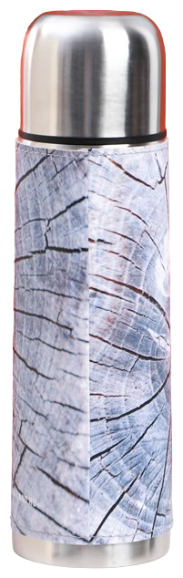 Термос «Дерево» в кожзаме, MODE FORREST, 750 мл - фотография № 2