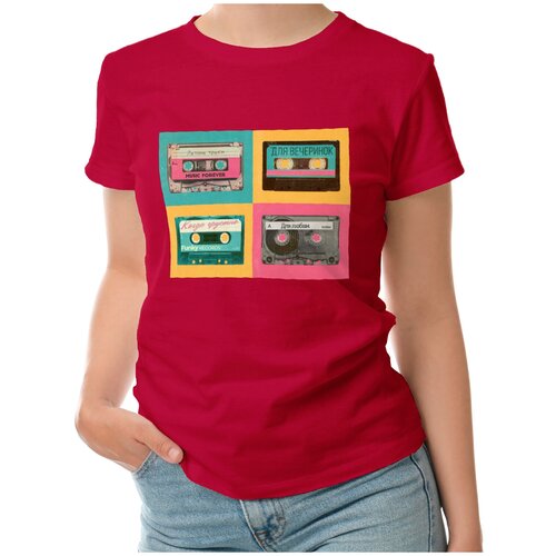 фото Футболка roly, размер s, красный