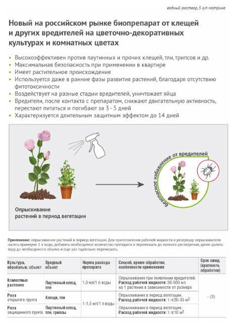 Матрин БИО инсектицид - фотография № 9