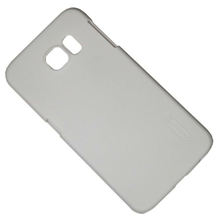 Чехол для Samsung SM-G920F (Galaxy S6) задняя крышка пластик ребристый Nillkin <белый>