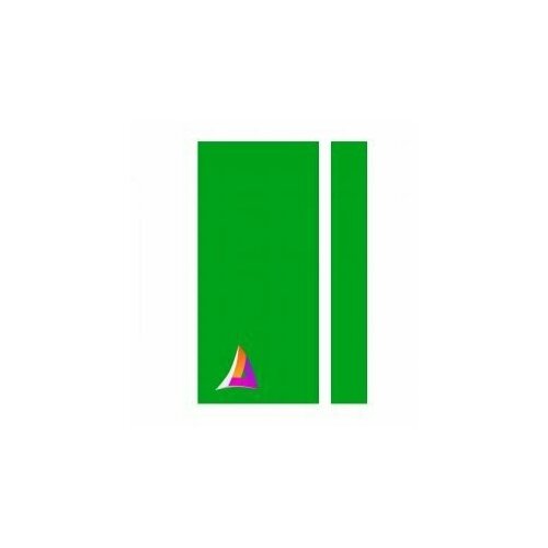 Пластик для лазерной гравировки SHENGWEI (Зелёный на белом) 1200мм_600мм 1,5мм