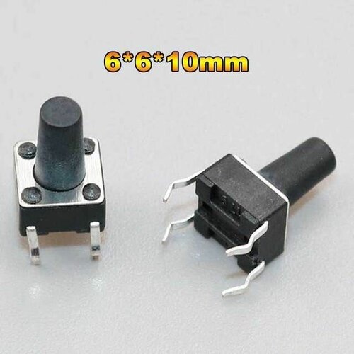 Микропереключатель, тактильная кнопка DIP 6x6x10мм 5шт.