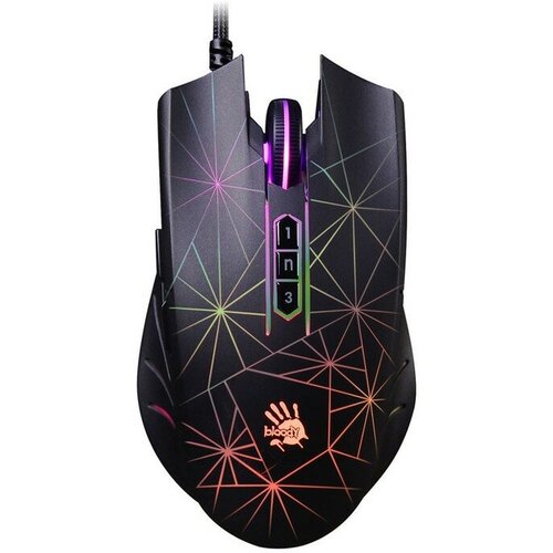 Мышь A4Tech P81s Starlight черный 244900₽