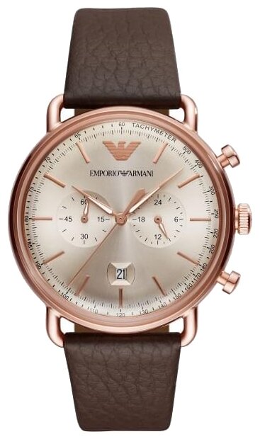 Наручные часы EMPORIO ARMANI AR11106, коричневый