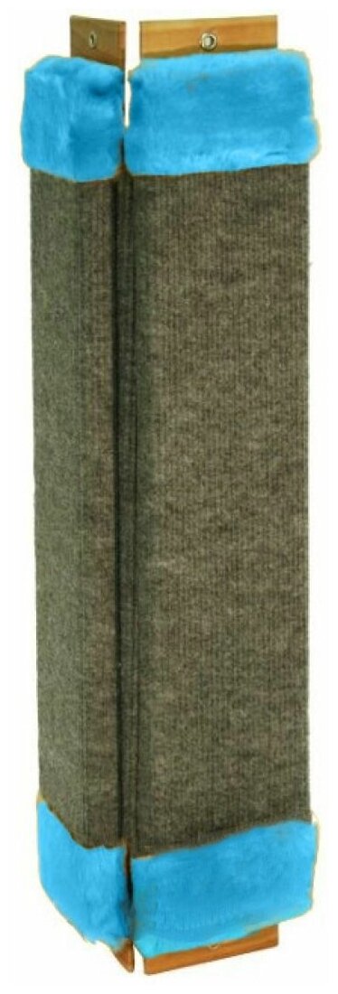 Когтеточка Zooexpress угловая ковровая с пропиткой 50 х 24 см (1 шт) - фотография № 3