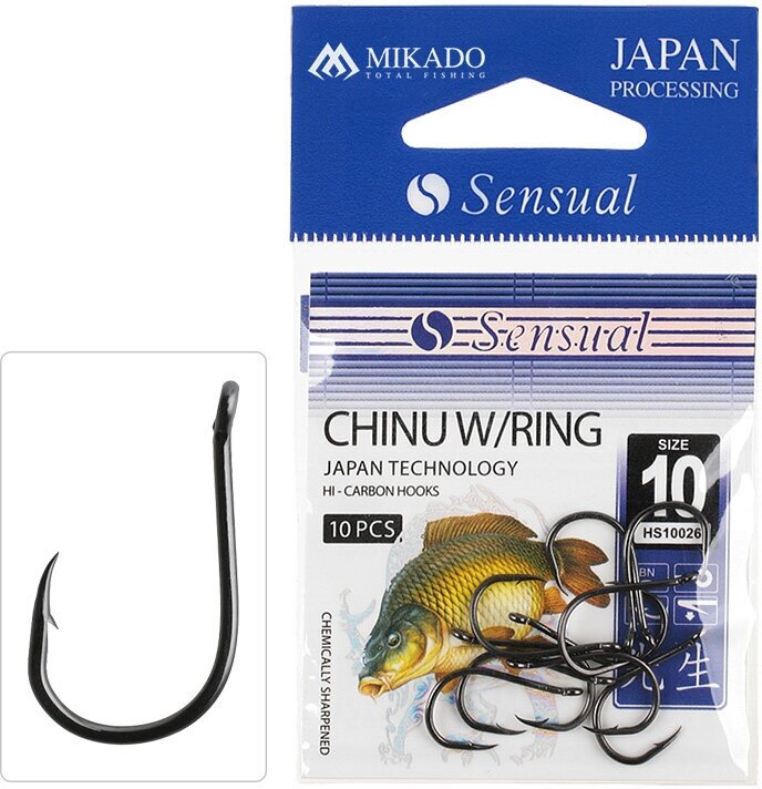 Крючок MIKADO Sensual Chinu W/Ring