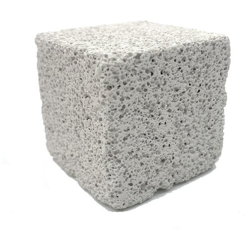 Минеральный камень для грызунов и птиц, Bentfores (4 см, белый, куб, 33790)