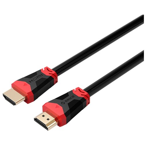 фото Кабель ORICO HDMI - HDMI (HD303-10-BK) 1 м черный/красный