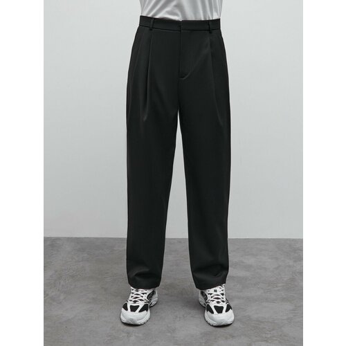 GATE31 Брюки Алекс зауженные книзу (Черный-M)