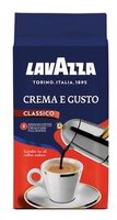 Кофе молотый Lavazza Crema e Gusto вакуумная упаковка 250 г