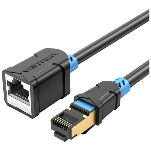 Сетевой кабель Vention SSTP cat.6 RJ45 2m Black IBLBH полевой разъем zoerax rj45 8p8c cat 7 экранированный stp 10gb 1шт