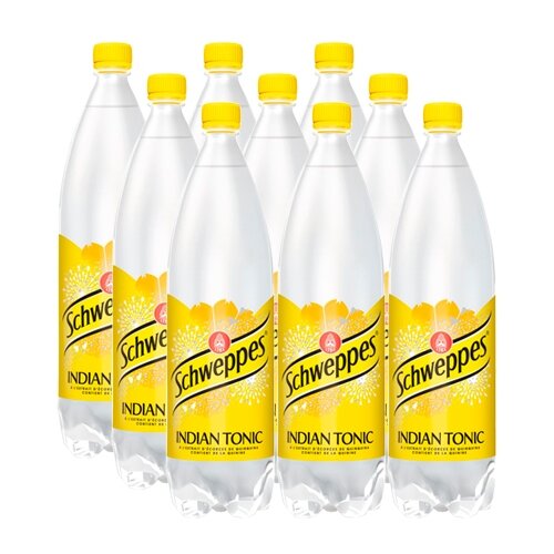 фото Тоник Schweppes Индиан Tonic, 1.5 л, 9 шт.