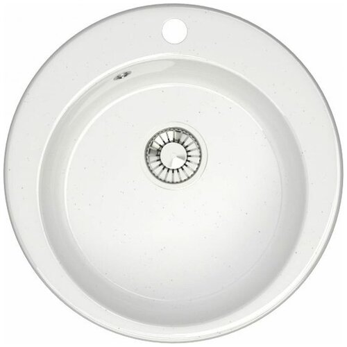 Кухонная мойка GLANZ J-030-31 цвет: белый