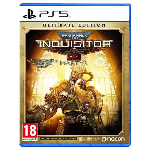 Warhammer 40,000 Inquisitor: Martyr - Ultimate Edition [PS5, русская версия] игра для playstation 4 warhammer 40 000 inquisitor martyr