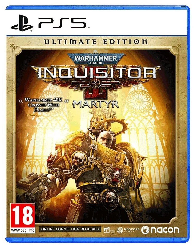 Warhammer 40000 Inquisitor: Martyr - Ultimate Edition [PS5 русская версия]