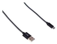 Кабель Buro USB - microUSB (BHP RET MICUSB-BR) 1 м черный