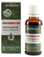 Bioeffective Клеточный сок пихты сибирской 30 мл