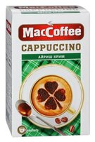 Растворимый кофе MacCoffee Cappuccino Айриш крим, в пакетиках (10 шт.)