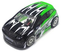 Легковой автомобиль Himoto Drift X (E18DT) 1:18 24.5 см черный/синий