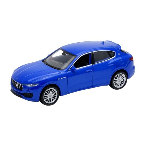 Легковой автомобиль Welly Maserati Levante (43739) 1:38, 11.5 см, синий конструктор cobi арт 24569 автомобиль maserati levante gts 106 дет