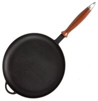 Сковорода блинная Ситон Ч2425д 24 см, черный/коричневый