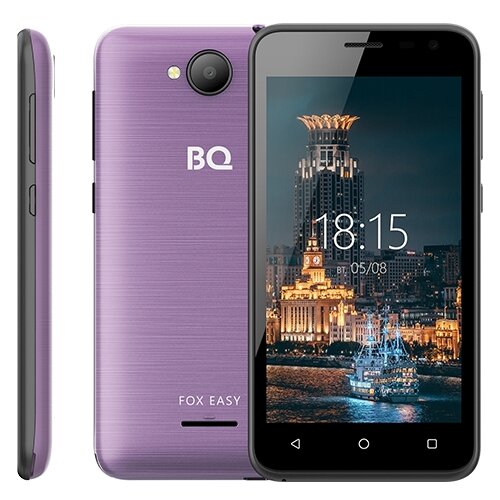 фото Смартфон BQ 4501G Fox Easy фиолетовый