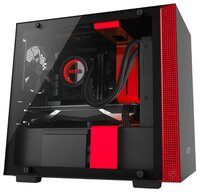 Компьютерный корпус NZXT H200 Black/red