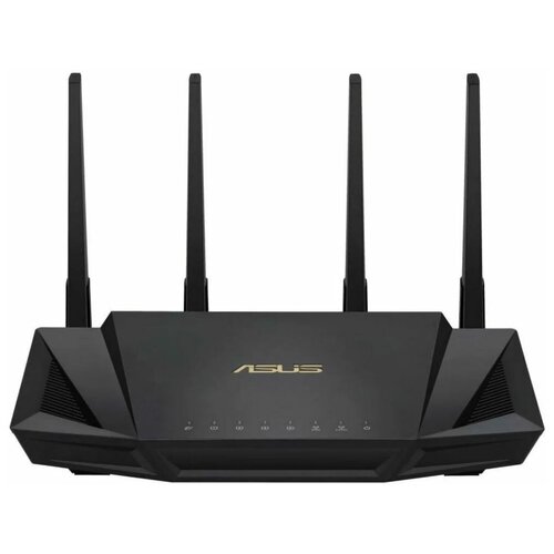 Беспроводной маршрутизатор ASUS RT-AX58U V2 2402 + 574Mbps, 2,4 + 5 гГц, 4 антенны, USB 90IG04Q0-MO3R10 (RT-AX58U V2)