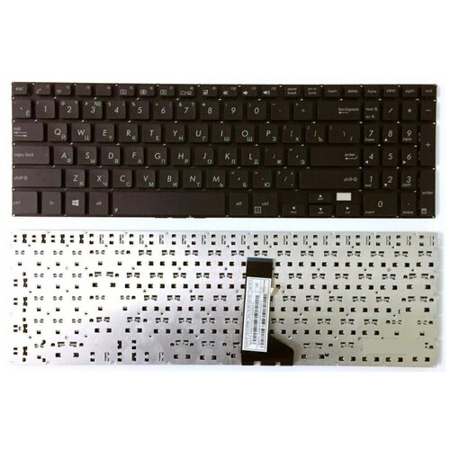 Клавиатура для ноутбука Asus PU500 PU500CA PU551 PU551JA PU551LA черная 1600₽