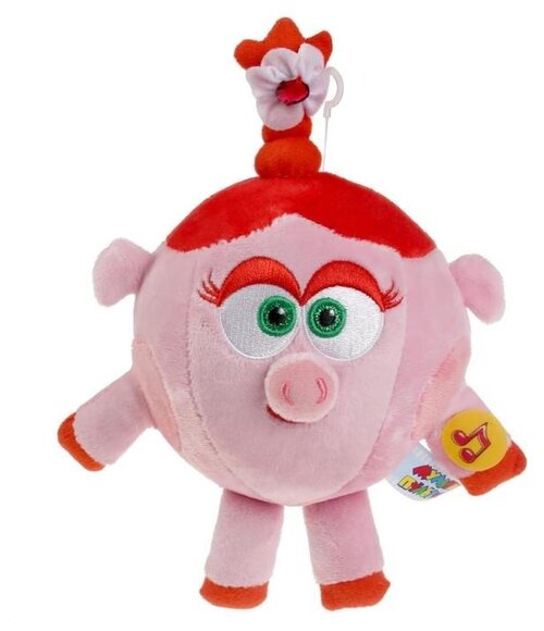 Мягкая игрушка Мульти-Пульти Смешарики Нюша 6492374, 10 см, розовый
