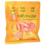 Маршмеллоу FIT &amp; Sweet banana/strawberry 50 г - изображение