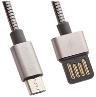 Кабель WK Alloy USB - micro USB (WDC-039) 1 м розовое золото