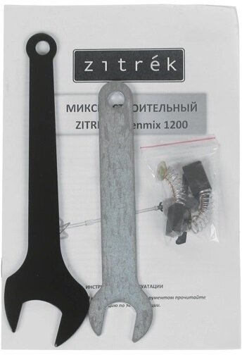 Дрель-миксер безударная Zitrek Greenmix 1200 (022-0301) - фото №7