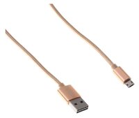 Кабель Buro USB - microUSB (BHP RET MICUSB-BR) 1 м черный