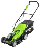 Газонокосилка greenworks 2501907ub G40LM35K4