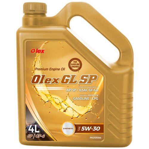 Моторное масло Olex GL SP 5W-30 Синтетическое, объем 4 л