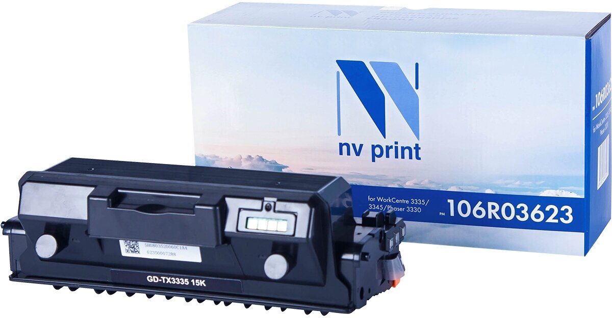 Лазерный картридж NV Print NV-106R03623 для Xerox WorkCentre 3335, 3345, Phaser 3330 (совместимый, чёрный, 15000 стр.)