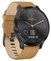 Часы Garmin Vivomove HR Premium розовое золото/бежевый