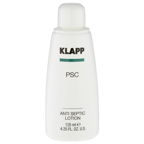 Klapp Лосьон с цинком PSC Anti septic lotion, 125 мл, 125 г лосьон для лица klapp cosmetics лосьон для проблемной кожи болтушка psc anti septic lotion