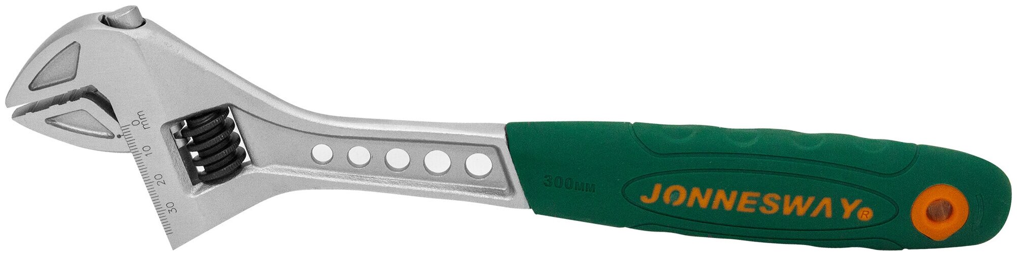Ключ разводной эргономичный с пластиковой ручкой, 0-34 мм, L-300 мм W27AT12