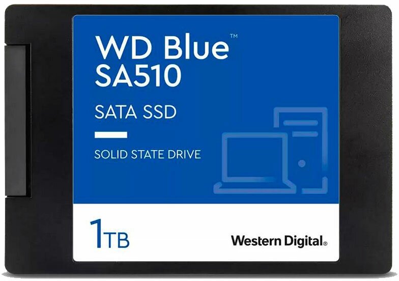 Твердотельный накопитель Western Digital Blue SA510 1Tb WDS100T3B0A