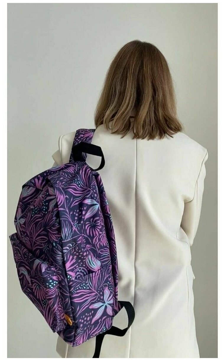 Рюкзак женский с розовым принтом, классический школьный портфель для девочек-подростков, спортивная сумка мужская