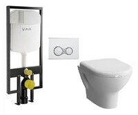 Унитаз с инсталляцией VitrA Form 300 9812B003-7205