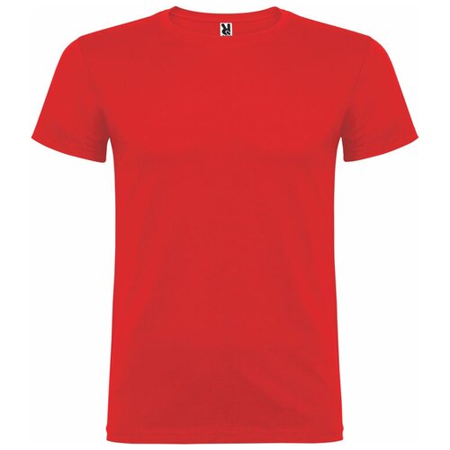 Футболка , размер 7-8, красный inspire футболка базовая с рибом по горловине лавандовый