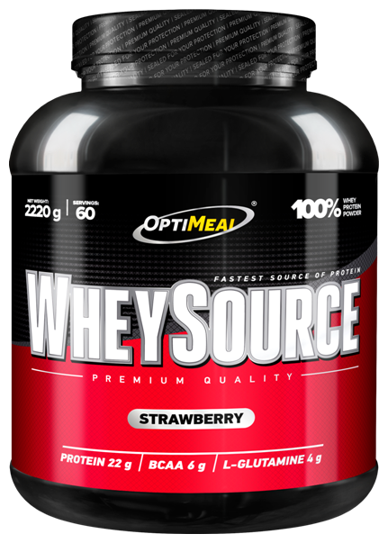 OptiMeal Whey Source (2220гр) Клубника