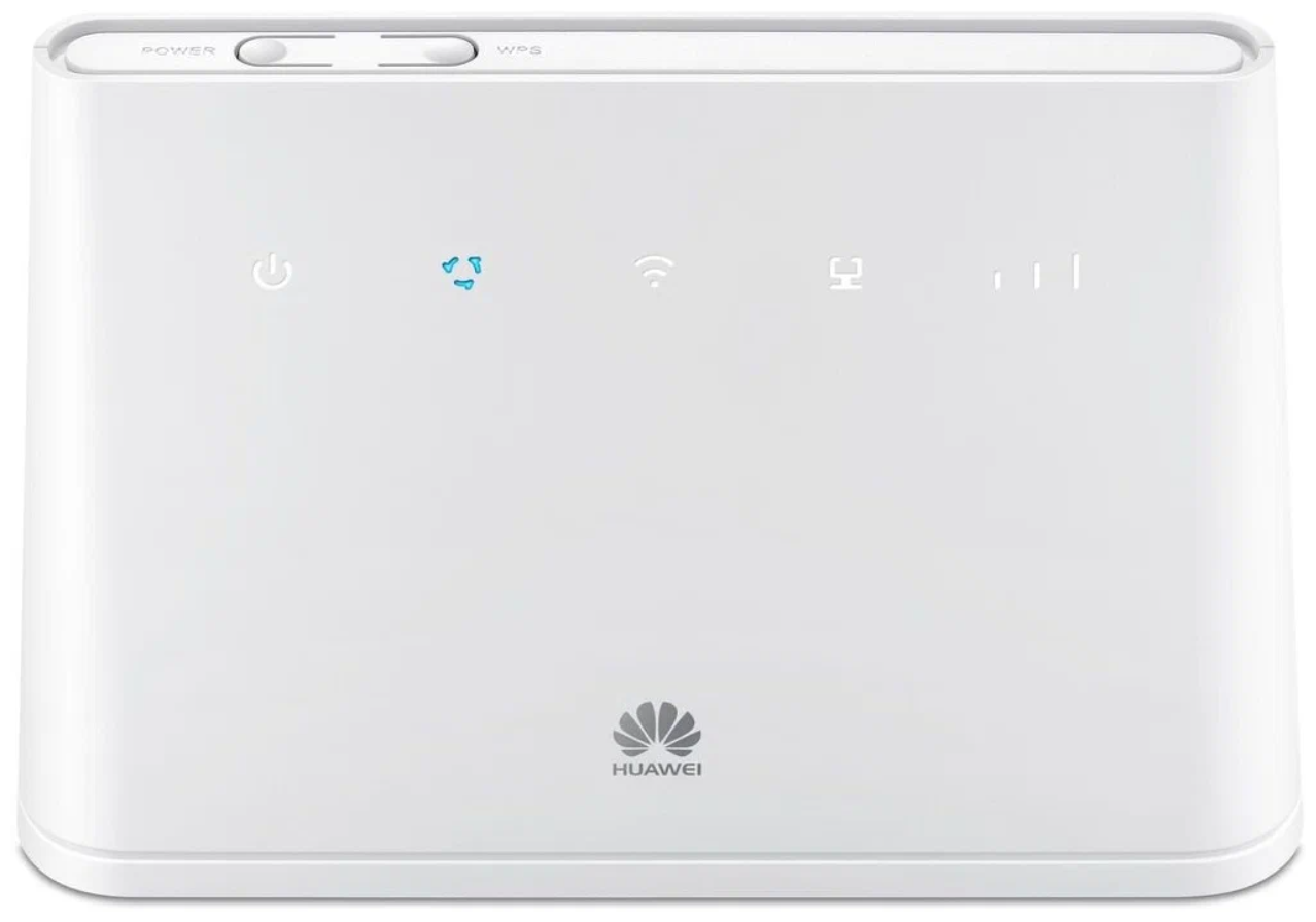 Интернет-центр Huawei/однодиапозонный Wi-Fi роутер/белый